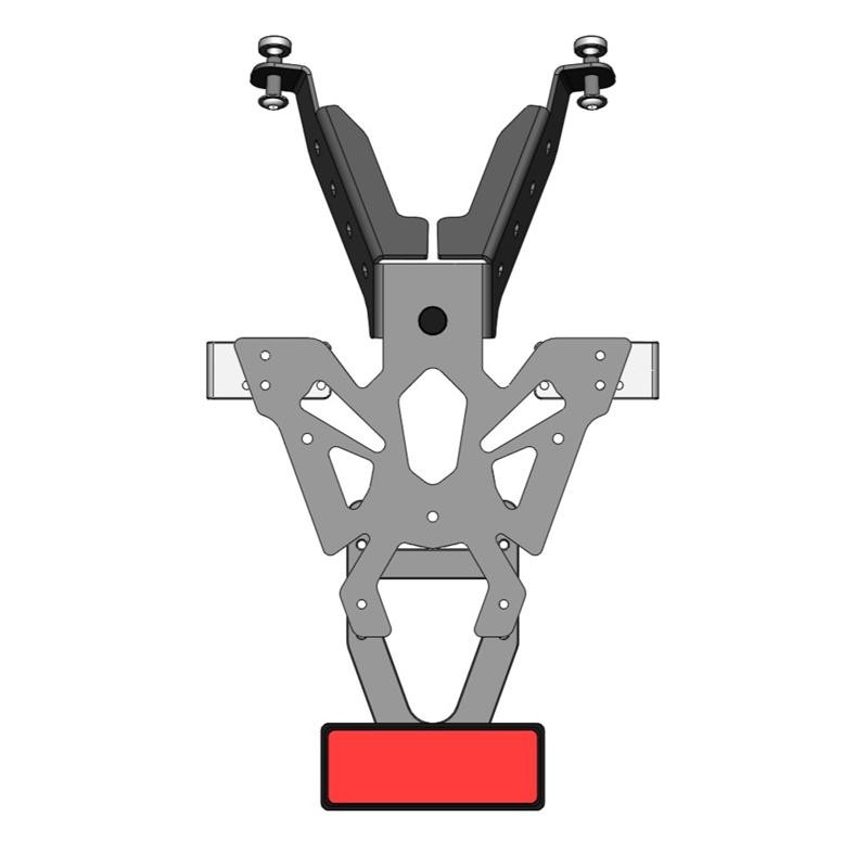 Support de plaque Honda CB-125R